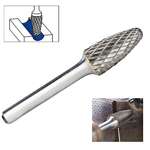 Fresa de Carburo de Tungsteno 12mm Doble Corte para Herramientas Rotativas miniatura 6