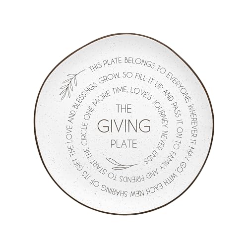 Pavilion - The Giving Plate - 10.5 Serving Tray Platter Plate Thanksgiving Fall Serveware Friendship Family