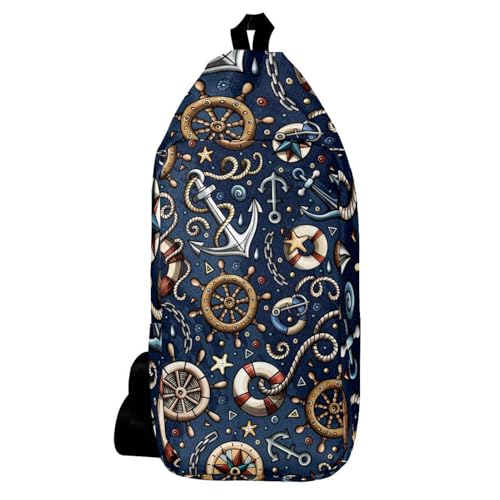 Sac à dos nautique rose des vents pour randonnée et voyage