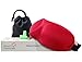 Wild Essentials Sweet Dreams Contoured Sleep Mask Kit with Travel Pouch and Earplugs Set ~ Red