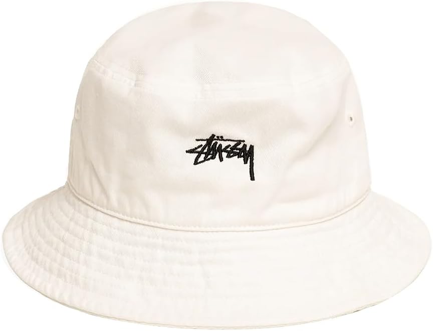 Amazon | [ステューシー] バケットハット STOCK LOGO BUCKET HAT