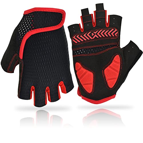 Guanti Bici Estivi INBIKE - Senza Dita, Imbottitura 3mm, Traspiranti E Antiscivolo Per MTB - Foto 9