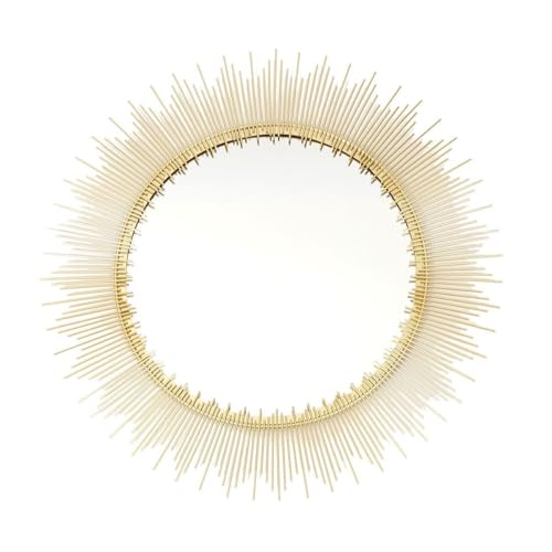 AltoBuy Miroir Rond Design Soleil Ø60cm