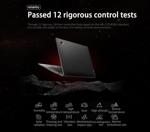 Image of Lenovo ThinkPad X1 Carbon Gen 10 14 inch FHD+ Touchscreen (Intel 12-Core i7-1260P, 32GB LPDDR5 RAM, 1TB SSD) Business Laptop, Backlit, Fingerprint, 3-Yr WRT, FHD Webcam, Wi-Fi 6E, IST Cable, Win 11 Pro