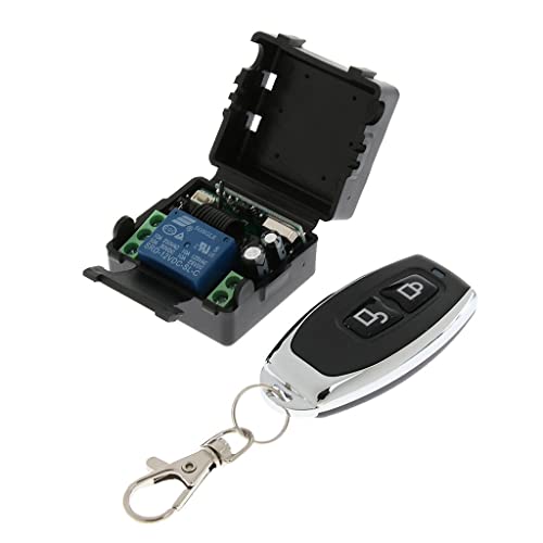 Preisvergleich Produktbild 433MHz DC 12V Funkfernschalter Relaisausgang Empfängermodul mit Sender