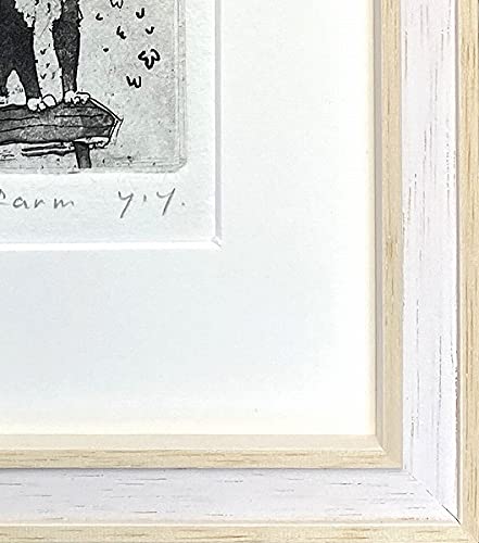 Amazon.co.jp: 山岡康子『farm』銅版画（エッチング） : ホーム＆キッチン