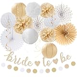 huglony White Champagne Gold Boho Kit