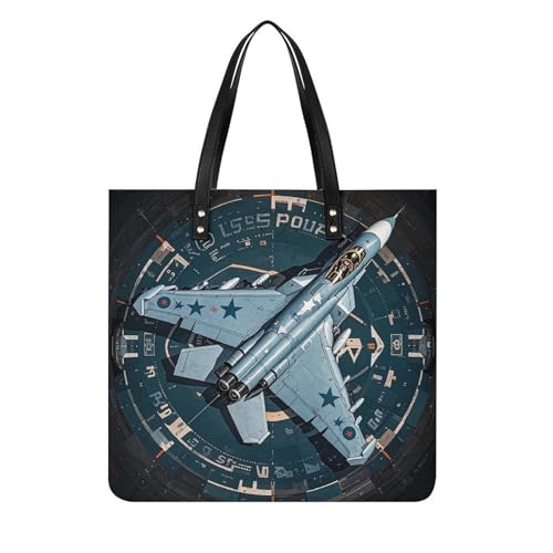 Chess Piece Brown Pattern Work Tote Bag for Women Leather Shoulder Bag with Magnetic Buckle Purse And Handbags