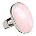 non-brand MagiDeal 2 Piezas Anillos de Dedo, Material de Cuarzo Rosa &...