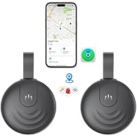 2-Pack Item Finder Smart Tracker Tags for Apple Find My (iOS Only)