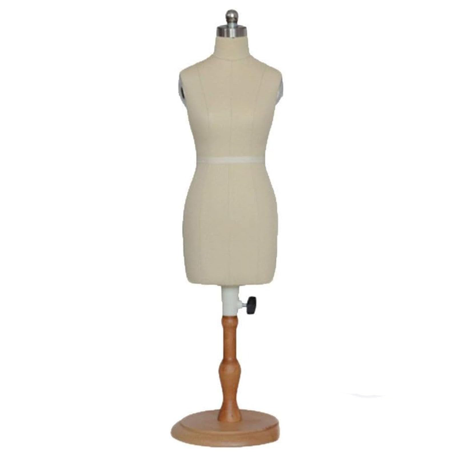 Maniquí de busto para enhebrado y enseñanza de costura infantil ZRY con base