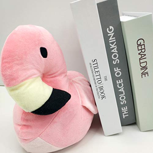 Fabric Animal Door Stopper Interior Doorstops Book Stopper Decorative Pink Flamingo #TOP2