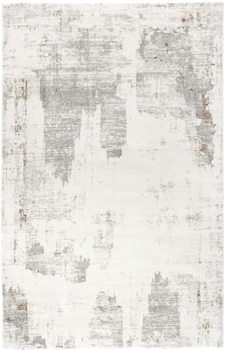 Alfombra grande 160x240 Carpient Cielo color gris beige multicolor para comedor