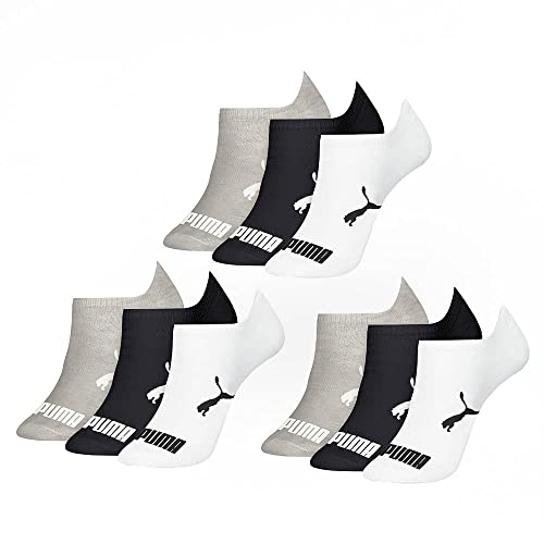 Kit Meia Puma Masculina Sapatilha Esportiva c/ 9 Pares