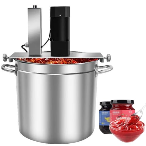 Batidora AutomáTica De Acero Inoxidable, 15/25/40 L, Para Uso Comercial, Ideal Para Mermeladas, Salsas, Rellenos Y Condimentos Para Ollas Calientes. Velocidad De AgitacióN Ajustable. Raspador De 4 Cuc