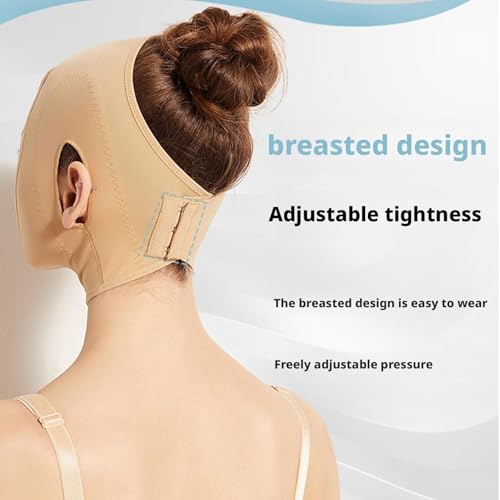 Après une liposuccion compression faciale sangle menton affineur visage V - 5