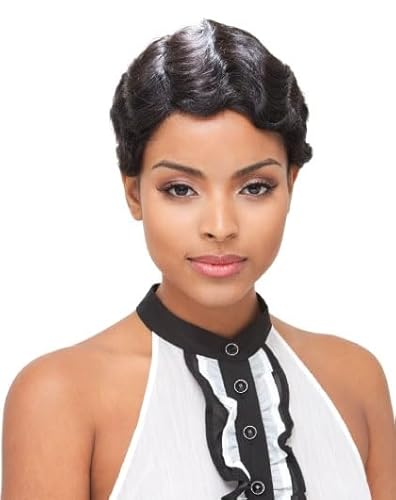 Janet Collection Human Hair Wig Mommy #2 Dark Brown