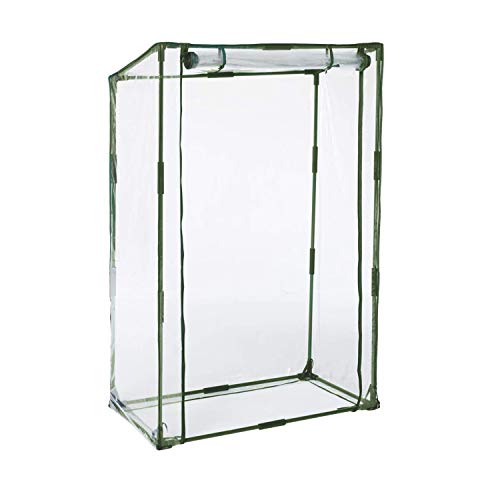 Chicreat Serre à toit incliné avec bâche imperméable, pour balcon et jardin, 150 x 98 x 49 cm Cover