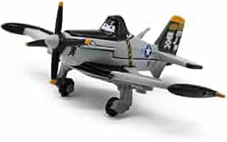 Disney Planes ミニカー 6こセット Disney Planes Aircraft Carrier Playset + DUSTY CROPHOPPER