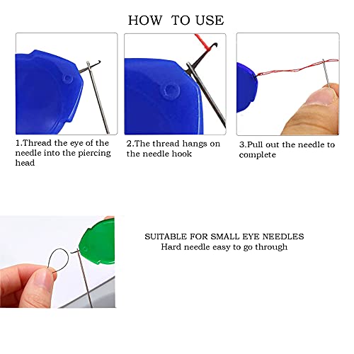 image for NVNUXGP Needle Threaders for Hand Sewing, Needle Threader for Sewing M