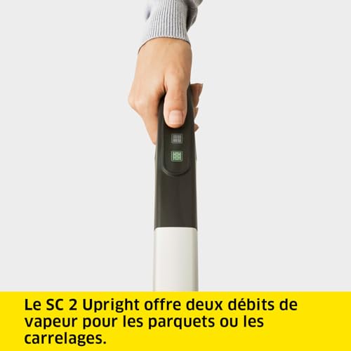 Balai Vapeur KARCHER SC 2 Upright EasyFix – 1600 W, Prêt en 30s, Nettoie 50 m² - vue 5