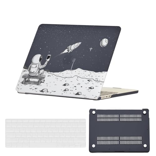 Coque MacBook Pro 13 A1278 astronaute idéale pour sécuriser l'ordinateur des étudiants
