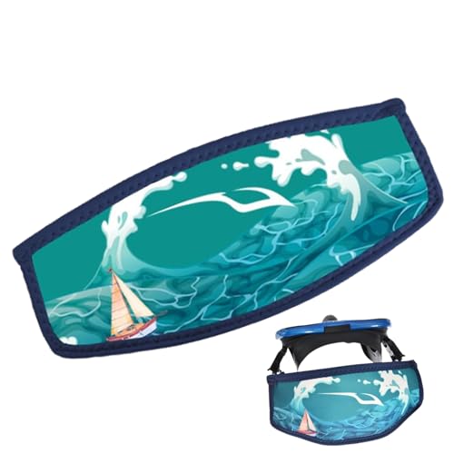 Sangle de lunettes de plongée anti-cheveux emmêlés housse de rechange