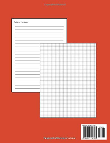 My Tapestry Weaving Sketch Book: Graph paper and note pages to record your weaving designs, doodles and creative ideas for handwovens. 8.5" x 11" ... with 105 pages for 50 of your illustrations - Image 2
