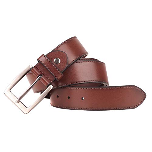 LABMGW Cinto masculino grande e alto, tamanho regular 91,4-238,8 cm, Marrom A, 170cm(Waist: 59