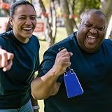 UTHCLO 2 Szt. Ręcznych Dzwonków Cowbell Do Kibicowania Głośne Noisemakery Imprezy Sportowe Trwały Instrument Perkusyjny z Wygodnym Uchwytem Niebieskie