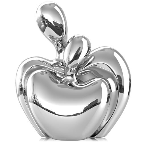 XMGZQ Mini Statue de Couple câlinant en céramique - Cadeau Romantique pour Elle à l'occasion d'un Anniversaire de Mariage et de la Saint-Valentin -...