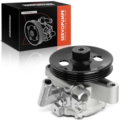 Frankberg Power Steering Pump Steering System Hydraulic Pump with pulleys Compatible with Tucson JM 2.0L 2004-2010 Sportage JE 2.0L 2004-2009 Replace# 571002E000
