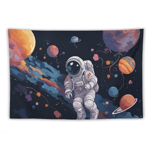 Tapisserie astronaute pour relooker une chambre à coucher facilement