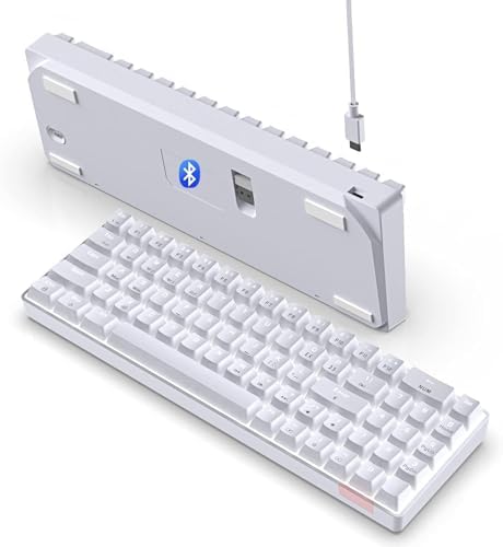 LexonElec K61-60% Compact Gaming Keyboard And Mouse PC Set Mechanical Feeling Mini QWERTY UK Layout Ergonomic RGB Illuminated Keyboard - 12000DPI Breathable LED Ultralight Honeycomb Mouse For Mac LexonElec K61-60% Compact Gaming Keyboard And Mouse PC Set Mechanical Feeling Mini QWERTY UK Layout Ergonomic RGB Illuminated Keyboard - 12000DPI Breathable LED Ultralight Honeycomb Mouse For Mac