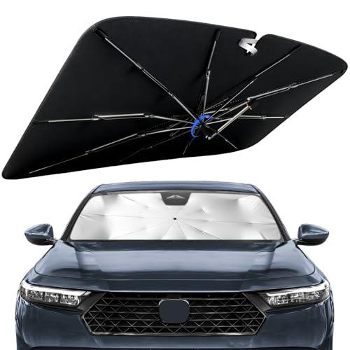 Windshield Sun Shade for Honda Accord 2018-2026 with 360° Rotating Shaft