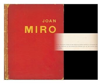 Hardcover Joan Miro Book