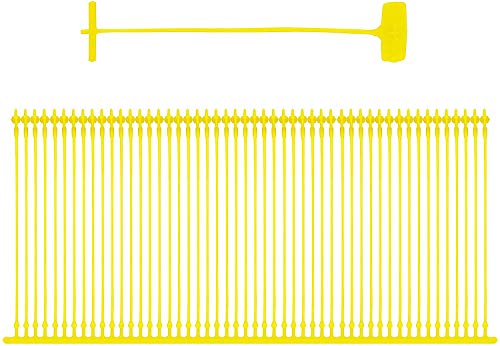 Satsonik 50Mm(2 Inch) Yellow Tag Gun Barbs (Fasteners) For Any Standard Price Labels Clothing Tagging Attachers - 5000 Pcs #TOP8