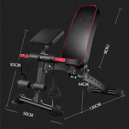Weight Bench Adjustable Weight Bench-Utility Gym Bench for Full Body Workout, Multi-Purpose Foldable Incline Decline Benchs Dumbbell Bench