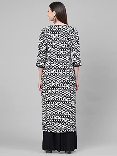Image of ANNI DESIGNER Women's Crepe Regular Kurta