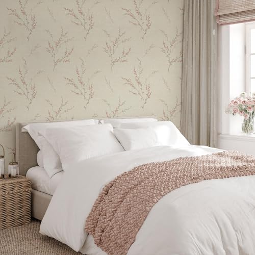 Belgravia Decor Carmella Pink Wallpaper GB7153