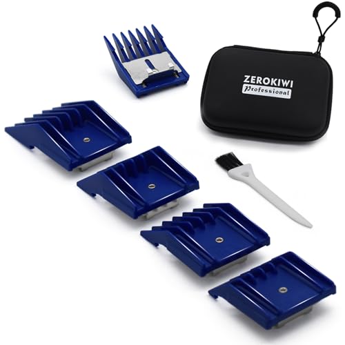 Contre peigne tondeuse animaux 3mm a 12mm sabot bleu compatible Andis et Wahl