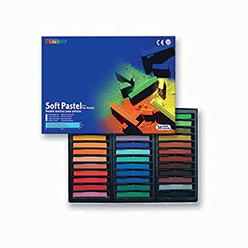 Pastel doux Mungyo coffret de bâtonnets de pastel sec tendre pleine longueur