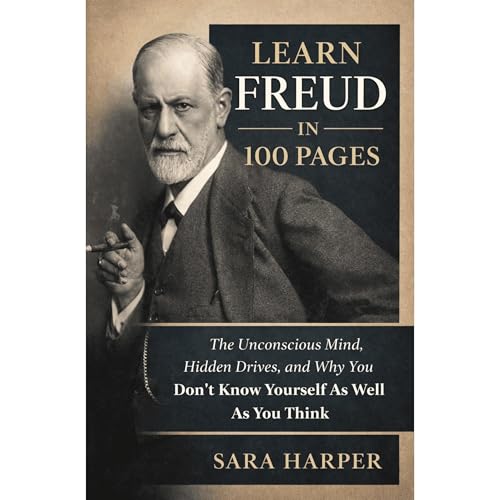 Learn Freud in 100 Pages Audiolibro Por Sara Harper arte de portada