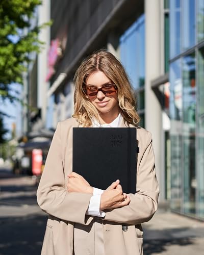 Jubtic J-APPO-BLK-A4 Appointment Book 2024-2025, 8.5"X11", Jul. 2024 - Jun. 2025 Daily Weekly And Monthly Planner thumb #5