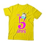 Photo Gallery tshirt unicorno bambina compleanno 5 anni - maglietta compleanno 5 anni divertente - ho 5 anni - unicorno - idea regalo Photo Gallery tshirt unicorno bambina compleanno 5 anni - maglietta compleanno 5 anni divertente - ho 5 anni - unicorno - idea regalo