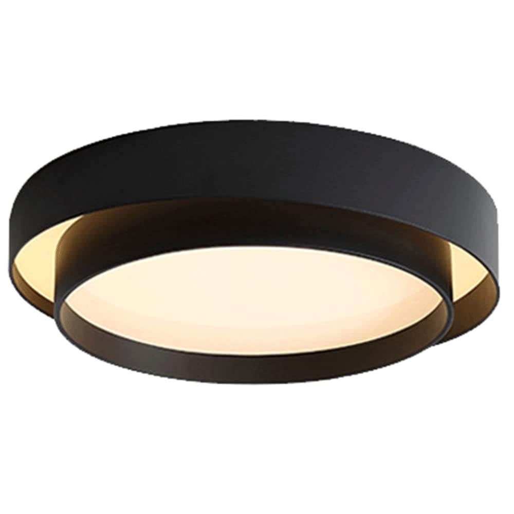 SIVAJI Black Creative LED Ceiling Light Elegant Modern Panel Lights Super Bright Panel Light Tri-Tone Light Lighting Fixtures Personalized Energy Saving Ceiling Lamp For Kitchen, Bedroom, — image 1