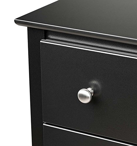 Black Sonoma 6 Drawer Dresser & Black Sonoma 5 Drawer Chest #TOP6