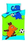 ✅ ALLGEMEINE INFORMATION - Sie kaufen ein Qualitäts-Produkt von der Sendung mit der Maus, hergestellt von einem unserer Markenhersteller. Wir garantieren Ihnen eine sehr gute und kontrollierte Qualität, hochwertige Verarbeitung und aktuelle Designs. Unser Unternehmen bietet Bettwäsche, Spannbettlaken, Badetücher, Kissen, Decken, Teppiche und weitere Heimtextilien für jede Altersgruppe an. Unsere Artikel werden geprüft und tragen das Siegel - Oeko-Tex Standard 100.