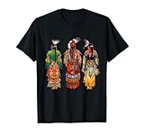 Indian Tribe Native American Feather Headdress Indian Chief T-Shirt