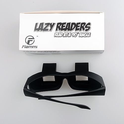 Image of EMERGE Lazy Readers,High Definition Prism Glasses Horizontal Glasses Lazy Spectacles Periscope Lie Down for Reading /Watching TV /Laptop